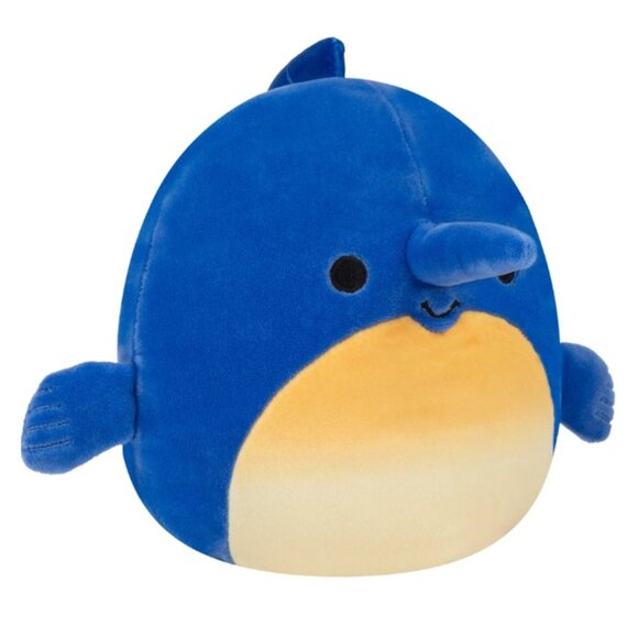 Squishmallows Original - Swish the Blue Swordfish - Sea Life Squad 12 Inch Plush - Picture 2 of 3